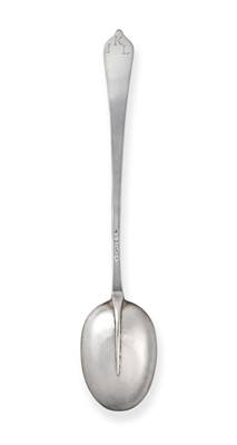 Lot 2241 - ^  A Queen Anne Scottish Silver Hash-Spoon