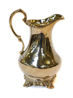 Lot 43 - A Victorian silver cream-jug, by D. and C....