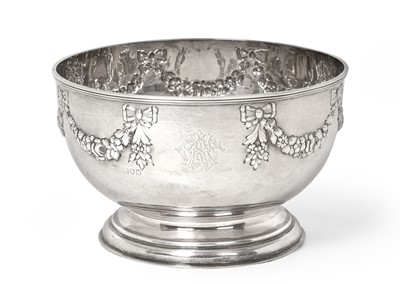 Lot 2259 - ^ A Victorian Silver Rose-Bowl