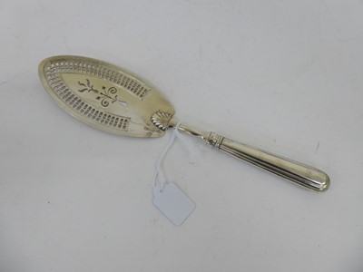 Lot 2246 - ^  A Russian Silver Fish-Slice