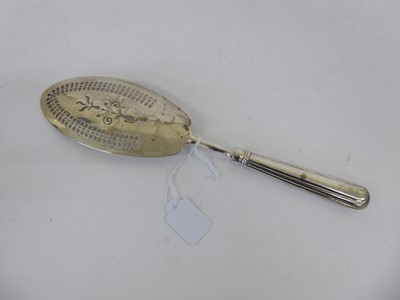 Lot 2246 - ^  A Russian Silver Fish-Slice