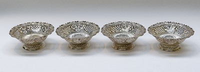 Lot 105 - A set of four Victorian silver dishes, by...