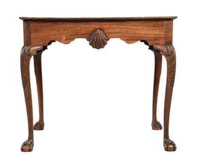 Lot 280 - ^  A 19th Century Carved Mahogany Silver Table,...