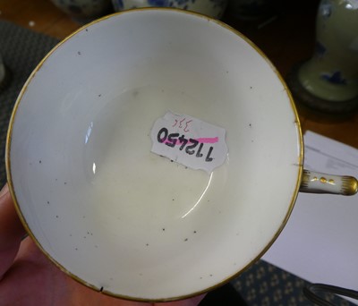 Lot 49 - ^ A Sevres Porcelain Teacup and Saucer, circa...