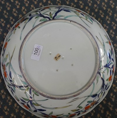 Lot 100 - ^ A Set of Three Imari Porcelain Saucer Dishes,...