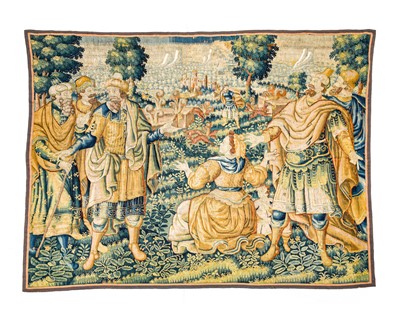 Lot 1192 - Allegorical Tapestry, 17th century Woven in...