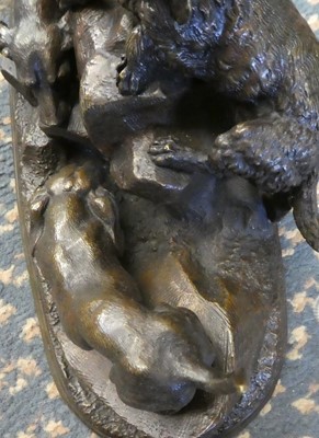 Lot 127 - ^ After Jules Moigniez (1835-1894: A Bronze...