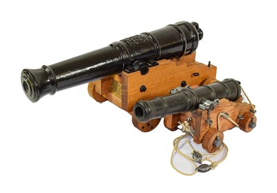 Lot 146 - A Trafalgar Gun Club Model Cannon, the 37cm...