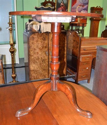 Lot 734 - George III mahogany tripod table