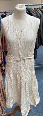 Lot 2019 - Circa 1920s Ladies' Silk Day Dresses,...