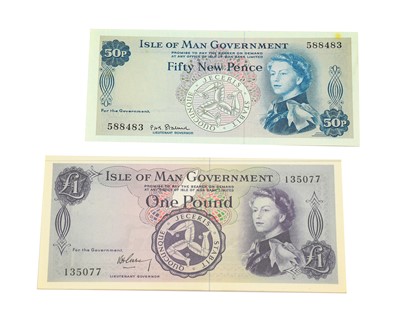 Lot 269 - Isle of Man, £1 Note, first issued in 1961,...