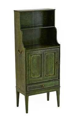 Lot 1248 - A Regency Free-Standing Bookcase Cupboard,...