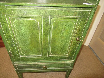 Lot 1248 - A Regency Free-Standing Bookcase Cupboard,...