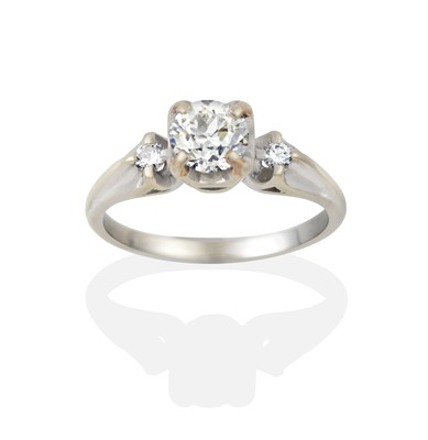 Lot 2278 - A Diamond Solitaire Ring