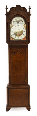 Lot 1104 - A Mahogany Eight Day Longcase Clock, signed...