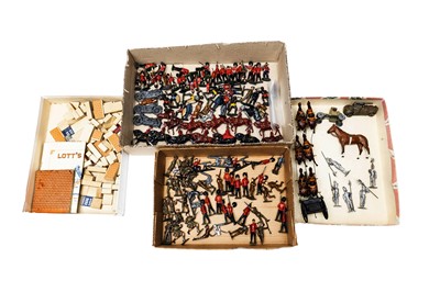 Lot 3480 - Britains And Others A Collection Of Assorted Lead Figure And Related Items