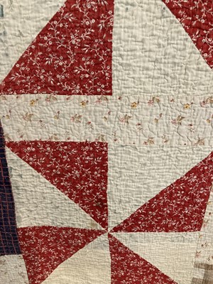 Lot 2124 - A Late 19th Century Welsh Finely Quilted...