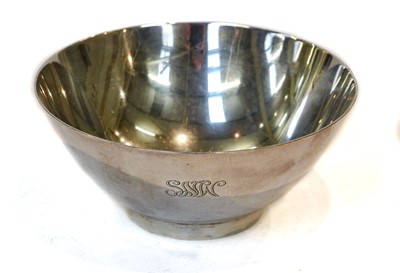 Lot 37 - An American Silver Bowl, by Tiffany and Co.,...