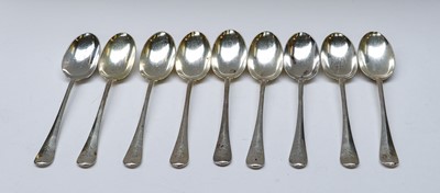 Lot 109 - A Silver Plate Table Service, Hanoverian...