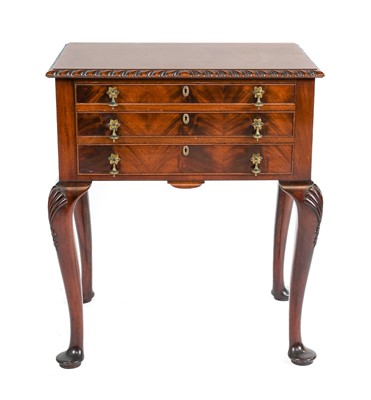 Lot 722 - An Early 20th Century Carved Mahogany...