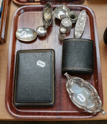 Lot 205 - A collection of assorted silver comprising: of...
