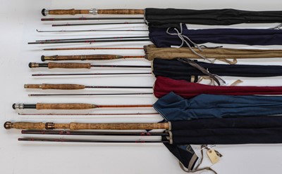 Lot 3062 - A Collection Of Various Fly Rods