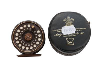 Lot 3025 - A Hardy Golden Prince #7/8 Trout Fly Reel
