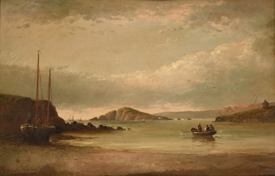 Lot 1114 - {} Edward William Cooke RA (1811-1880) Coastal...