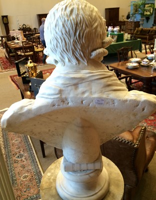 Lot 1064 - John Isaac Hawkins: A White Marble Bust of the...