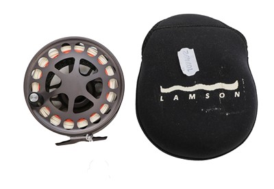 Lot 3100 - A Lamson Litespeed 4 1/2" salmon fly reel.
