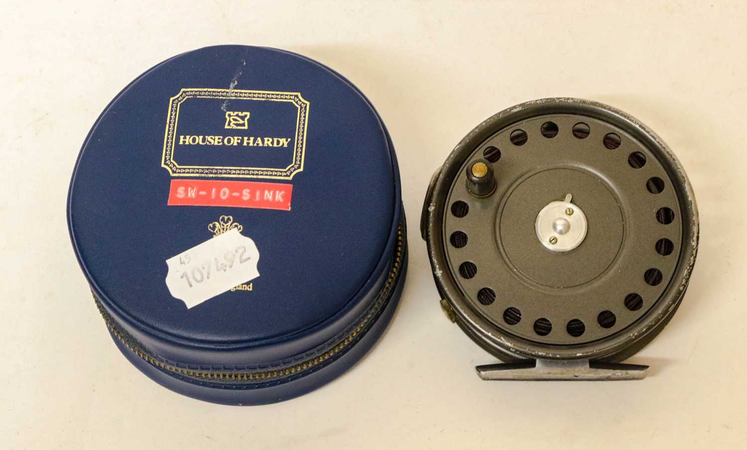 Lot 3095 - A Hardy St George 3 3/4" Salmon Fly Reel