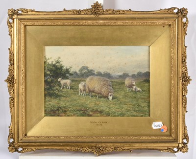 Lot 1021 - {} Joseph Dixon Clark (1849-1944) Sheep and...