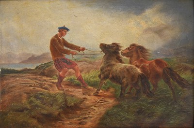 Lot 243 - {} *Jobling (19th century) A Highlander...