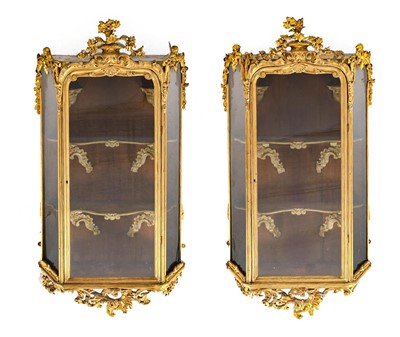 Lot 873 - {} A Pair of Victorian Gilt and Gesso...