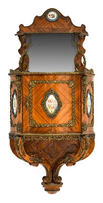 Lot 363 - {} A French Louis XV Style Tulipwood and Gilt...