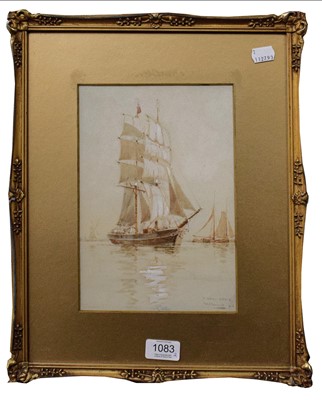 Lot 1083 - Wm Birchall "In Dutch Waters" signed and dated...