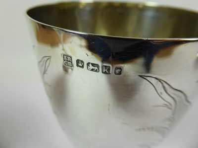 Lot 2083 - A Victorian Silver Goblet