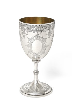 Lot 2084 - A Victorian Silver Goblet