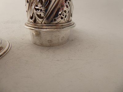 Lot 2283 - {} A George II Silver Caster