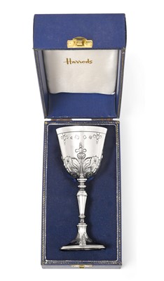 Lot 2159 - An Elizabeth II Silver Goblet