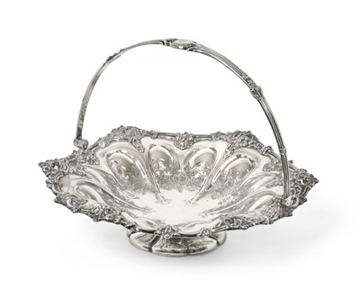 Lot 2101 - A Victorian Silver Basket