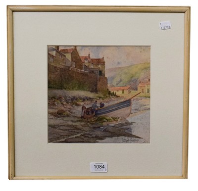 Lot 1084 - J B Walker (20th century) landscape with a...