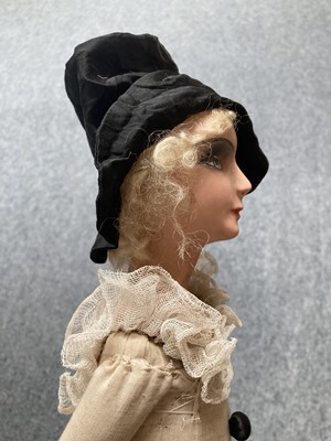 Lot 2012 - Circa 1920/30s Boudoir Doll of Pierrot,...