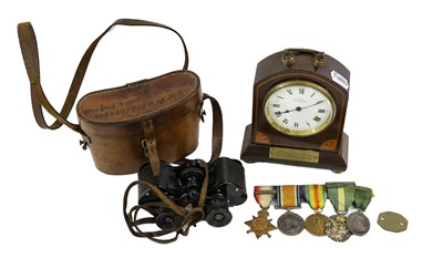 Lot 49 - A First World War Mons Group of Five Medals,...