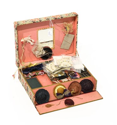 Lot 2226 - Early 20th Century French 'Dolls Millinery Box'...