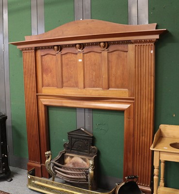 Lot 1139 - A large early 20th century mahogany panelled...