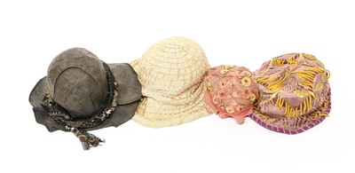 Lot 2197 - Four Early 20th Century Hats, comprising a...