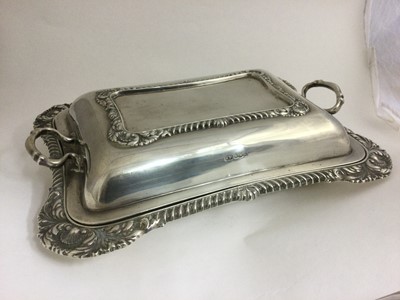 Lot 2114 - A George V Silver Entree-Dish and Cover