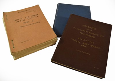 Lot 155 - Three Books:- Handbook for the Installation,...