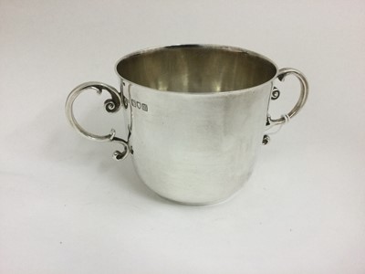 Lot 2149 - An Edward VII Silver Two-Handled Cup
